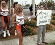 Hooters Protest