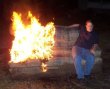 Funny pictures : Burning Couch