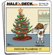 Christmas cartoon - indoor plumbing