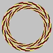Optical illusions: Concentric rings