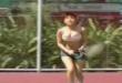 Funny videos: Bouncy tennis