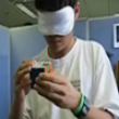 Rubix cube blindfolded