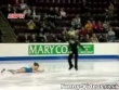 Funny videos : Ice skating kick