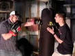 Funny videos: Human punching bag