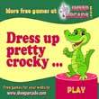 Cartoons: Dress up pretty crocky