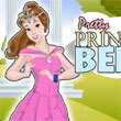 Pretty Princess Belle Dressup
